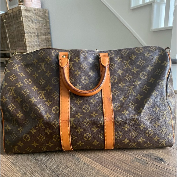 LOUIS VUITTON Rare! Made in USA! Monogram Duffle/Carry All - Picture 2 of 16